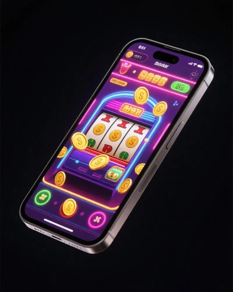 老虎机 App 界面展示